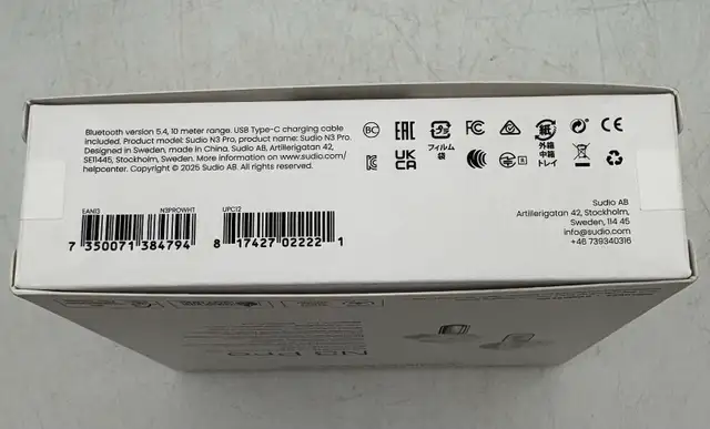 NEW Sudio N3 Pro Bluetooth Earbud Headphones - Photo 3