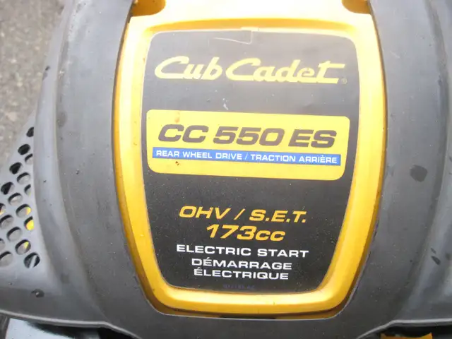 CUB CADET 173CC GAS ENGINE W/ELECTRIC START PUSH LAWN MOWER - Photo 6