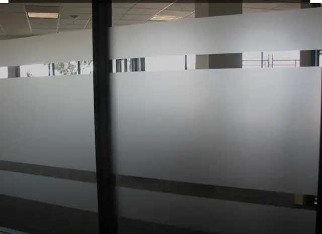 PRIVACY FROSTED MIRROR WINDOW TINTING WE INSTALLED - Photo 4