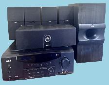 RCA 5.1, 100 WATTS × 5 CHANNELS CHANNEL A/V RECEIVER