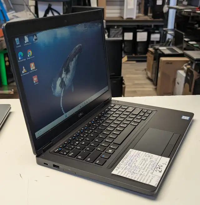 Laptop Dell Latitude 5490 14po i5-8250U 16Go DDR4 256Go NVMe - Photo 3
