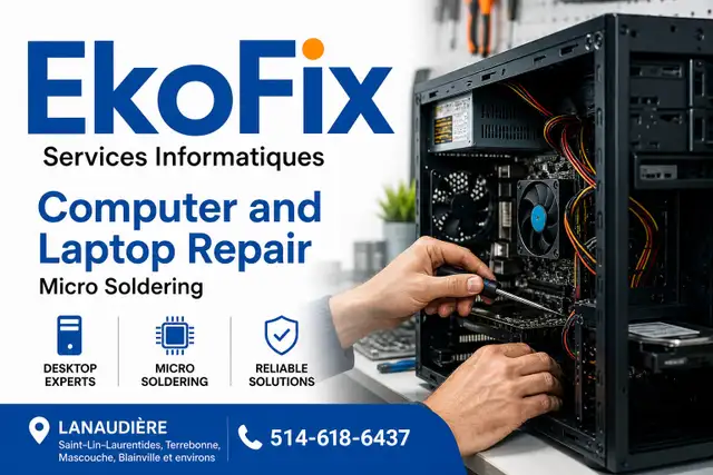 Computer Repair Lanaudière
