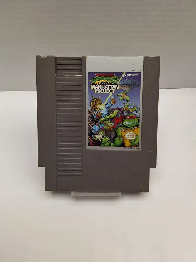 NES TMNT The Manhattan Project Nintendo