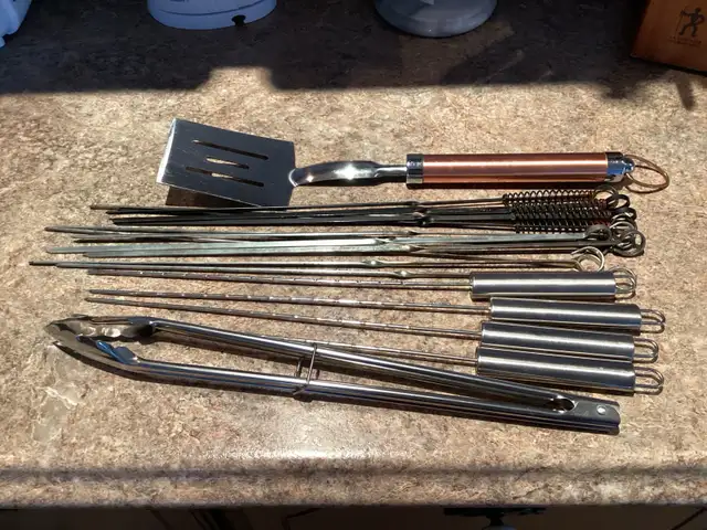 accessoires à barbecue $10.00