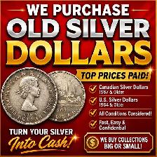 WANTED: PURCHASING SILVER DOLLAR COIN COLLECTIONS