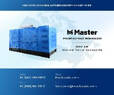 1000 kW Master Diesel Generator