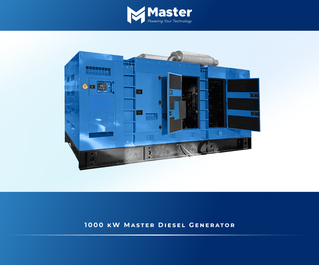 1000 kW Master Diesel Generator - Photo 2