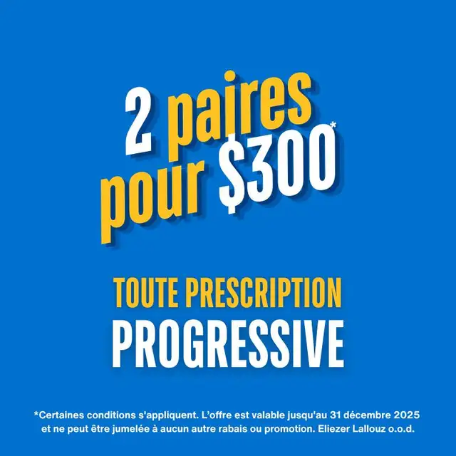 2 paires de lunettes pour 200$ - Photo 2