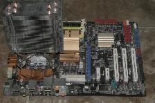 CPU Intel Q9650 quad core $40. Cooler/Motherboard/RAM available