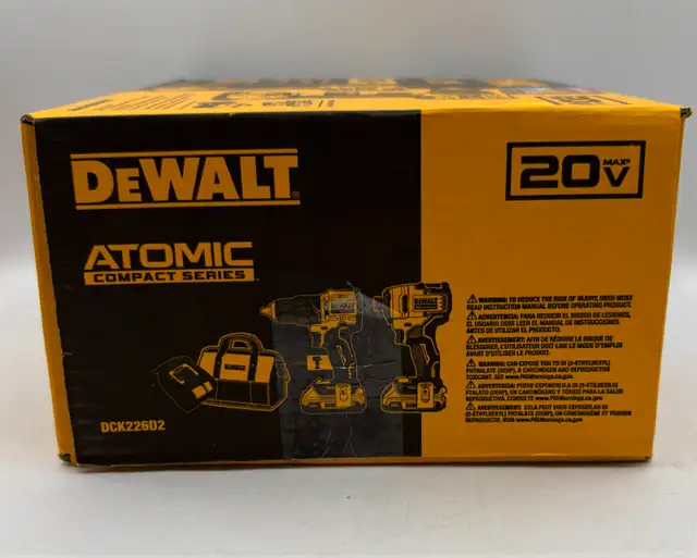 NEW Dewalt Impact & Hammer Drill Kit (Model: DCK226D2 ) - Photo 3