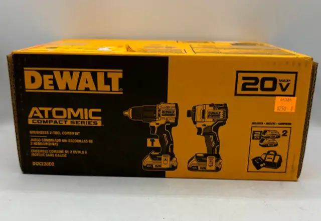 NEW Dewalt Impact & Hammer Drill Kit (Model: DCK226D2 ) - Photo 4