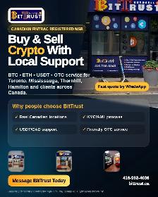 Crypto for Cash / Cash for Crypto