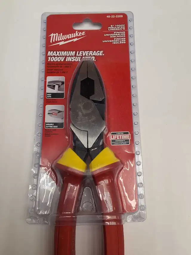 Milwaukee 48-22-2209 9' Linemans Pliers NEW - Photo 2