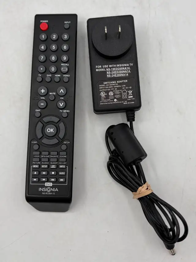 Insignia 24' LED TV with Built-In DVD Player (Includes Remote) - Photo 4