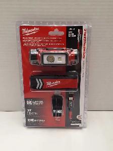 Milwaukee 2163-21 Hard Hat Headlamp 600 lumens NEW