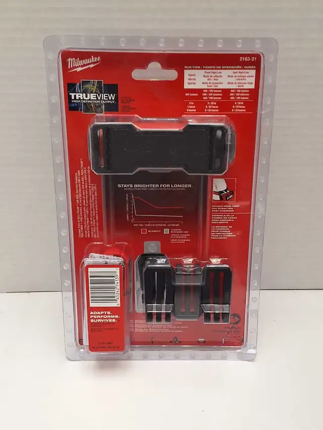 Milwaukee 2163-21 Hard Hat Headlamp 600 lumens NEW - Photo 2