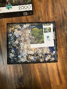 Castle Puzzel 2000 Pieces