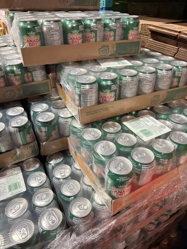 Canada Dry Ginger Ale 24 Cans x 355ml - Photo 2
