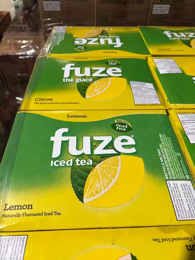 Fuze Iced Tea Lemon 12 Cans x 341ml