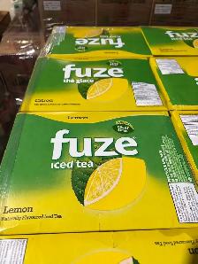 Fuze Iced Tea Lemon 12 Cans x 341ml