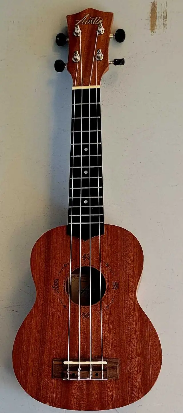 Aostin UMI-1 Soprano Ukelele W/ Bag and Chord Chart (28810108)
