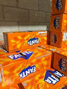 Fanta Orange Soda 12 Cans x 355ml