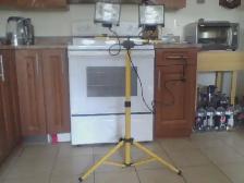 WORK LIGHT (like new with new bulbs) $60