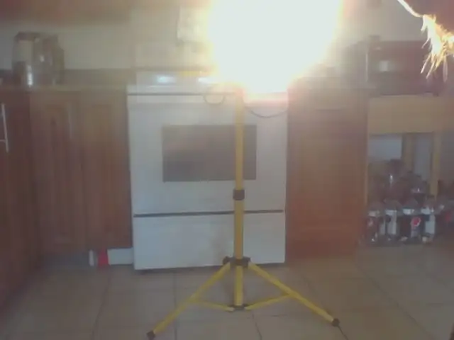 WORK LIGHT (like new with new bulbs) $60 - Photo 2