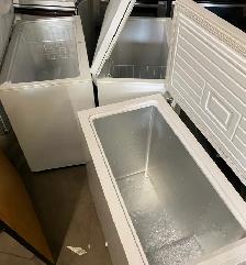 Several Chest Freezers, Midsize models