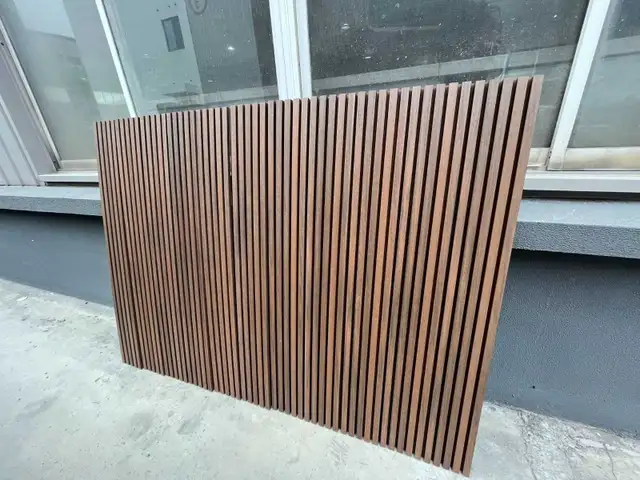 out door wpc wood composite fluted siding soffit available
