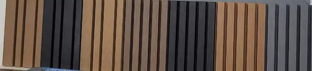 out door wpc wood composite fluted siding soffit available - Photo 7