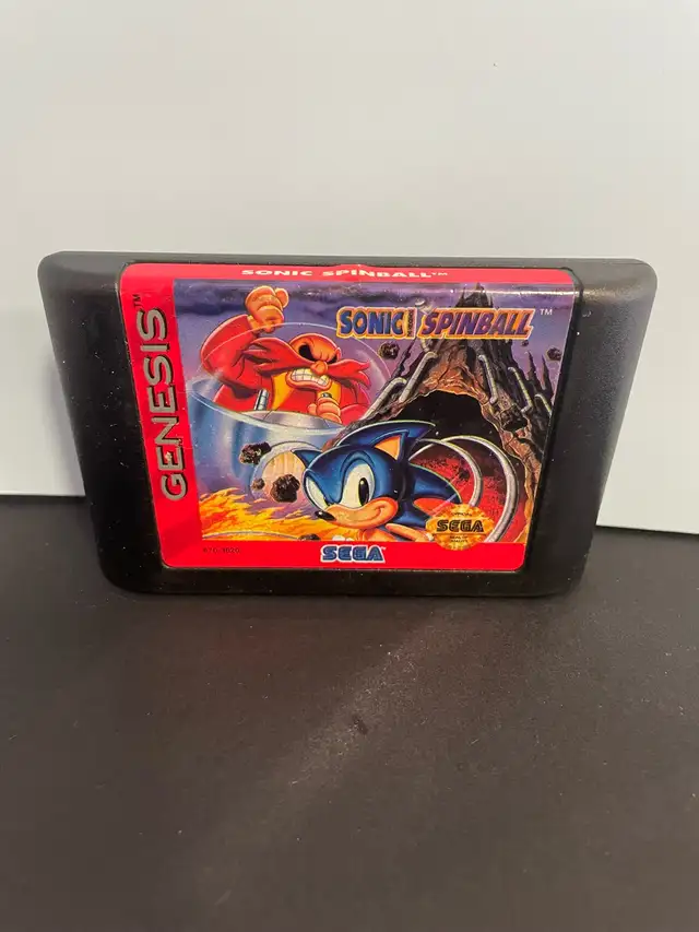 SEGA GENESIS SONIC SPINBALL