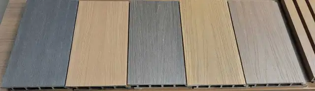 exterior wpc wood composite siding soffit available