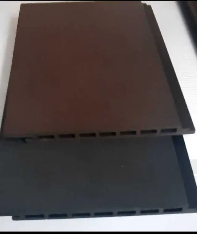 exterior wpc wood composite siding soffit available - Photo 5