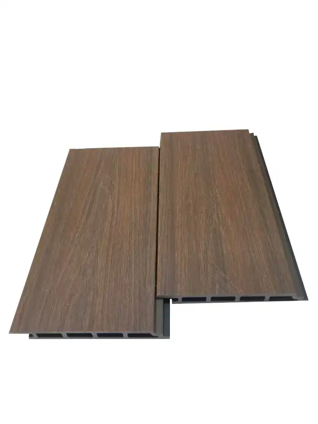 exterior wpc wood composite siding soffit available - Photo 6