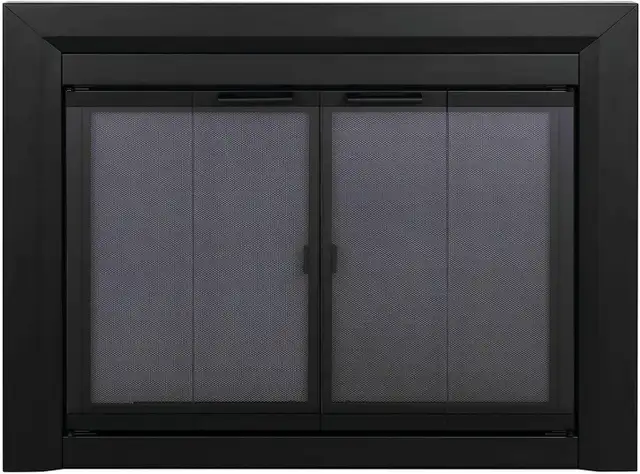 Brand New Clairmont Small Fireplace Glass Door For Sale