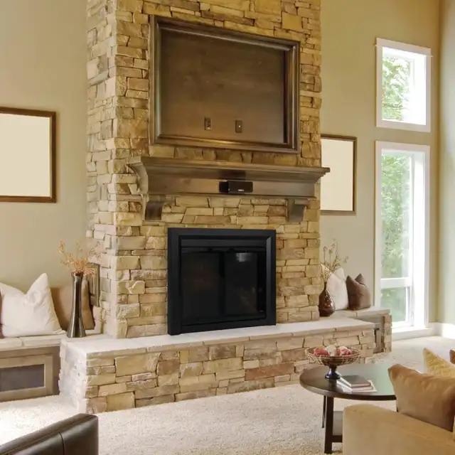 Brand New Clairmont Small Fireplace Glass Door For Sale - Photo 6