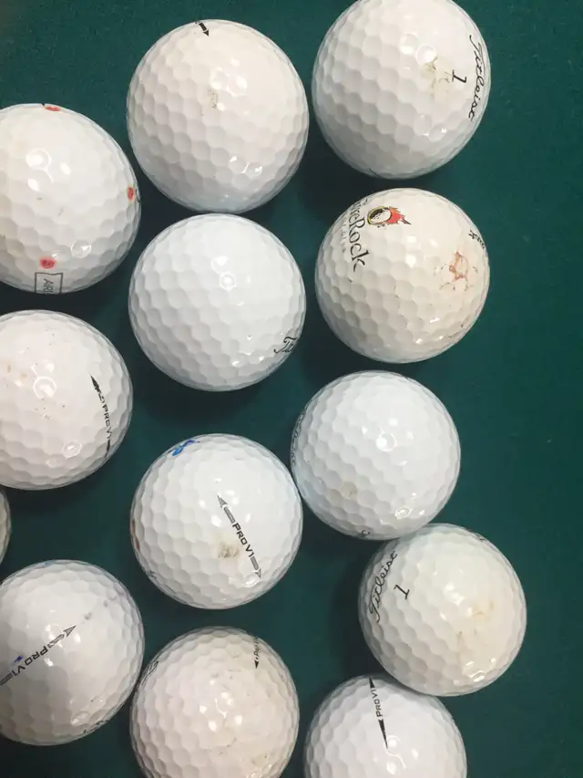 50  cents For Less Than Perfect PROV1 And PROV1X Golf Balls