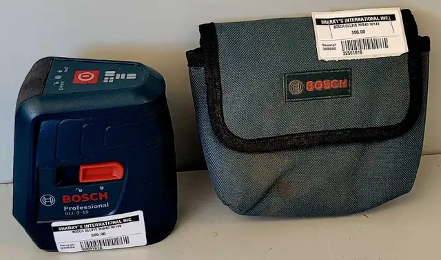 Bosch GLL 3-15 Self-Leveling Three-Line Laser (32561016)