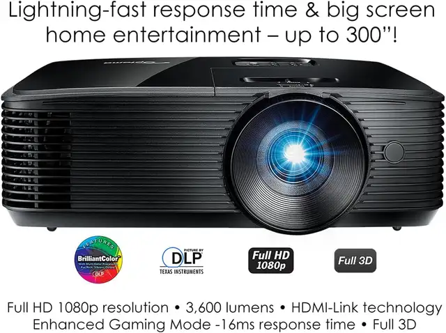 Brand New Optoma High Performance Projector For Sale - Photo 7