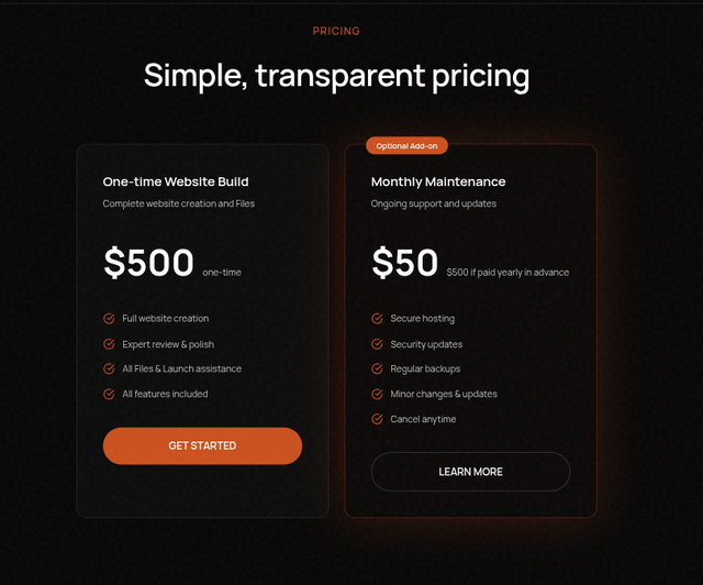 AI Powered Local Business Website - $500 One Time