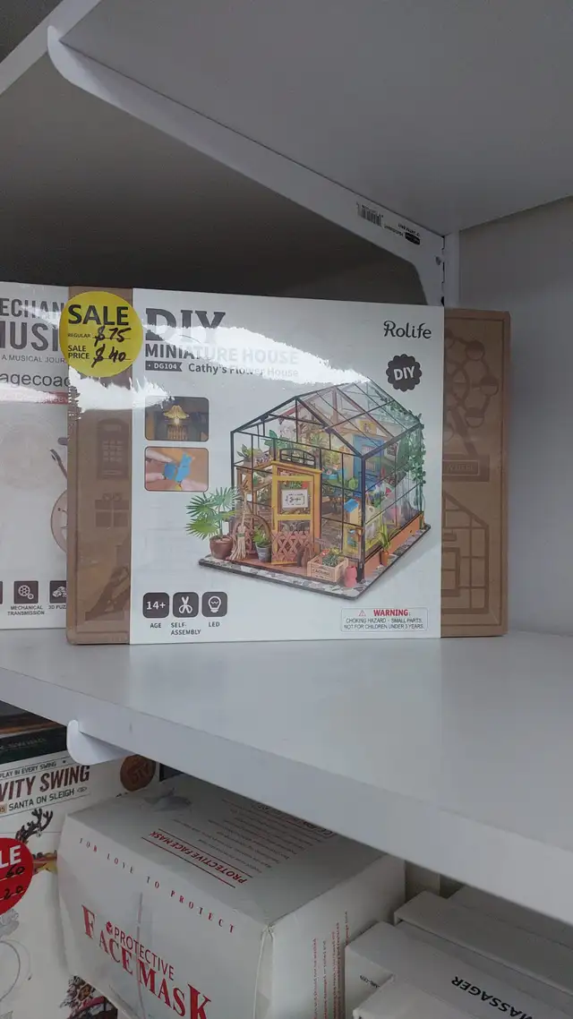 Rolife Diy Miniature House-DG104-Cathy's Flower House