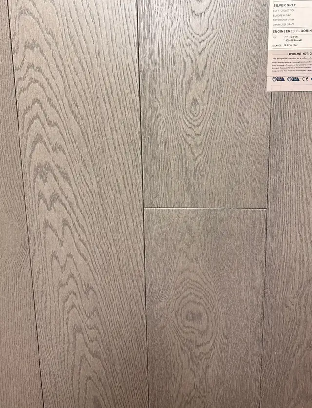 Sale $4.39/sqft European Oak Engineered Flooring 7.5'