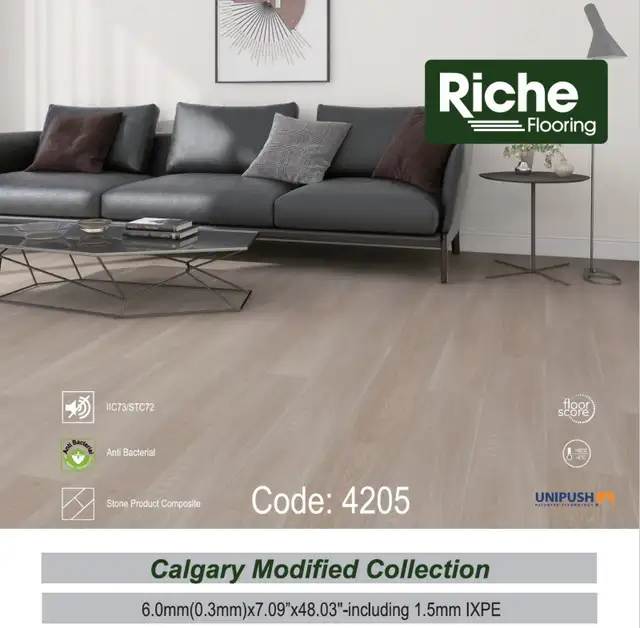 Sale $1.64/sqft Riche 6mm SPC Vinyl Plank Flooring | 7.09' Wi… - Photo 2