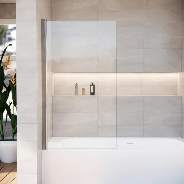 Brand New, Sealed Shower Glass Door For Sale