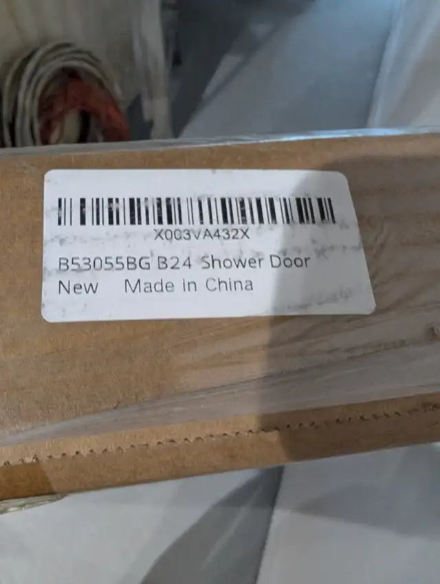 Brand New, Sealed Shower Glass Door For Sale - Photo 5