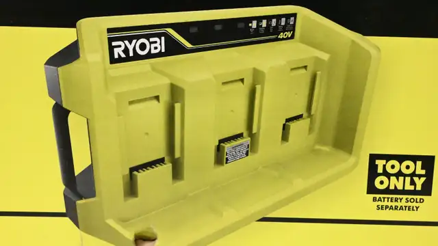 Ryobi 40V charger Quick chrger3 port Model OP47A Brand New - Photo 3