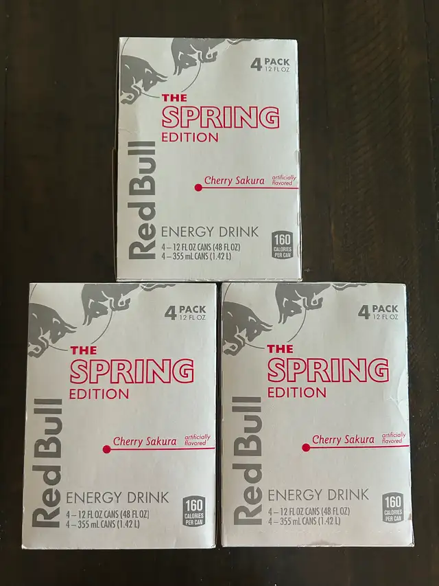 Red Bull Cherry Sakura - Unavailable In Canada