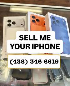 CASH FOR BRAND NEW iPHONES