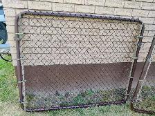 4 ft. H X 5 ft. W chain link gate